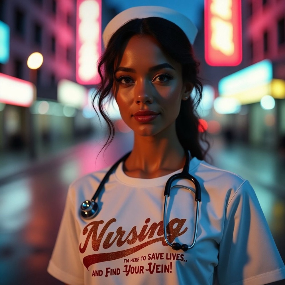 Nursing tshirt gift, Nursing Im here to save lives (all sizes available)